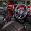 2020 Jeep Wrangler Rubicon in Malaysia – from RM378,000 for two-door; RM388,000 for four-door