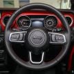2020 Jeep Wrangler Rubicon in Malaysia – from RM378,000 for two-door; RM388,000 for four-door
