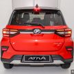 Perodua Ativa 2021 dilancarkan — varian X, H dan AV, 1.0L turbo dengan CVT, ASA 3.0, dari RM61k-RM72k