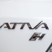 Perodua Ativa 2021 dilancarkan — varian X, H dan AV, 1.0L turbo dengan CVT, ASA 3.0, dari RM61k-RM72k
