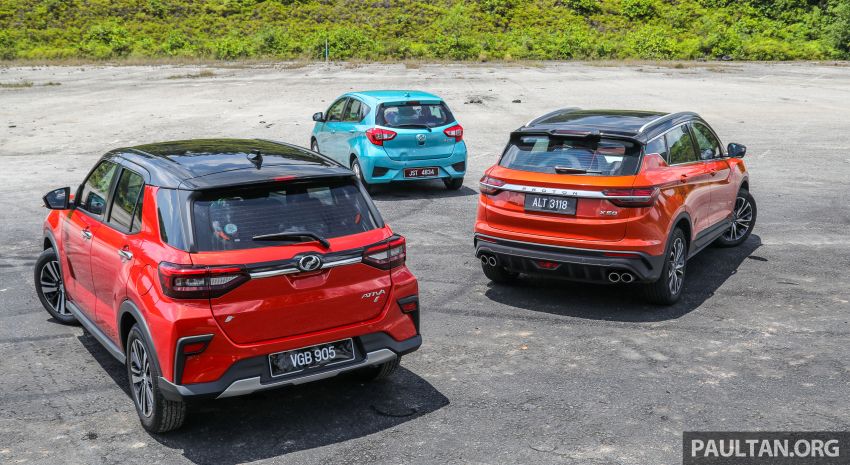 2021 Perodua Ativa vs Myvi vs Proton X50 – size and price compared, where does the new SUV stand? 1259905