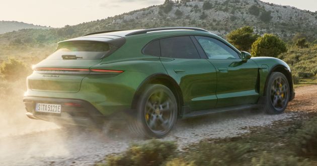 2021 Porsche Taycan Cross Turismo debuts – roomier, capable of mild off-road, up to 761 PS and 1,050 Nm!