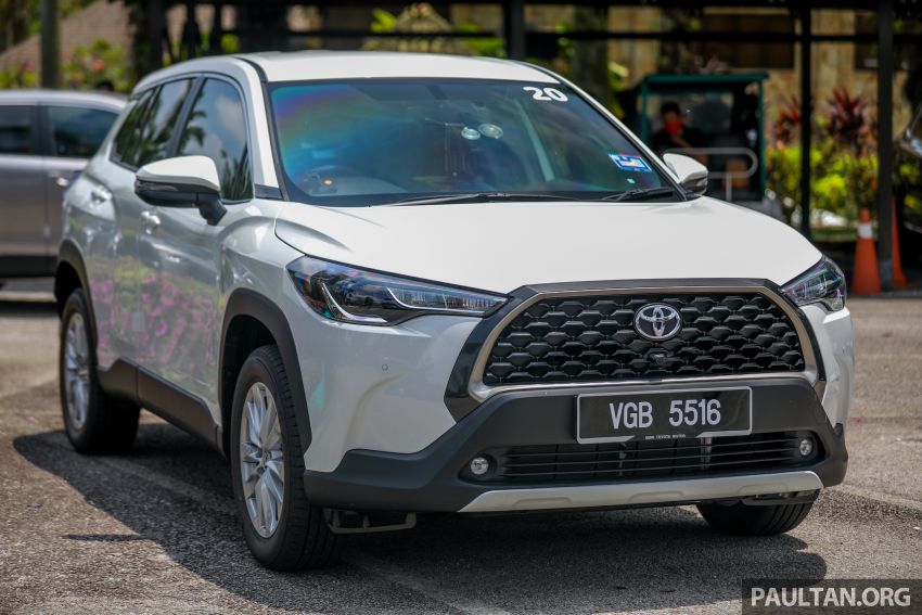 2021 Toyota Corolla Cross launched in Malaysia – two variants, 1.8L with 139 PS and 172 Nm, CVT; fr RM124k 1268344