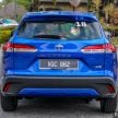 Toyota Corolla Cross in Malaysia – first impressions