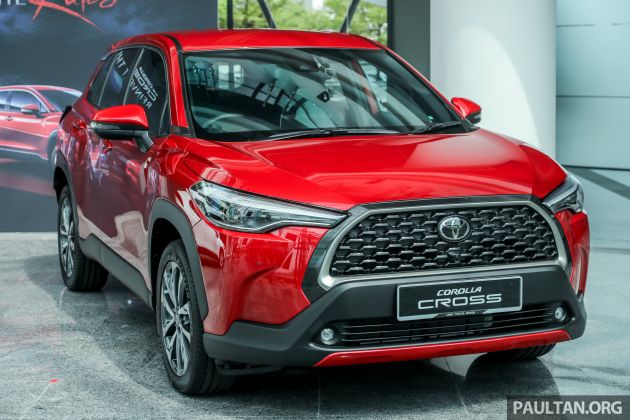 2021 Toyota Corolla Cross launched in Malaysia – two variants, 1.8L with 139 PS and 172 Nm, CVT; fr RM124k
