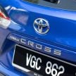 2021 Toyota Corolla Cross launched in Malaysia – two variants, 1.8L with 139 PS and 172 Nm, CVT; fr RM124k