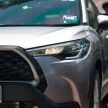 2021 Toyota Corolla Cross launched in Malaysia – two variants, 1.8L with 139 PS and 172 Nm, CVT; fr RM124k