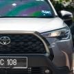 2021 Toyota Corolla Cross launched in Malaysia – two variants, 1.8L with 139 PS and 172 Nm, CVT; fr RM124k