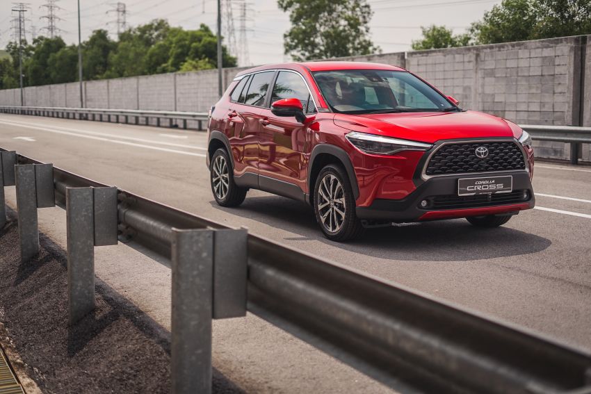 2021 Toyota Corolla Cross launched in Malaysia – two variants, 1.8L with 139 PS and 172 Nm, CVT; fr RM124k 1269414