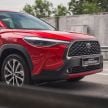 2021 Toyota Corolla Cross launched in Malaysia – two variants, 1.8L with 139 PS and 172 Nm, CVT; fr RM124k