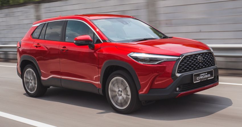 2021 Toyota Corolla Cross launched in Malaysia – two variants, 1.8L with 139 PS and 172 Nm, CVT; fr RM124k 1269406