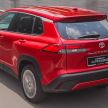2021 Toyota Corolla Cross launched in Malaysia – two variants, 1.8L with 139 PS and 172 Nm, CVT; fr RM124k