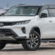 2026 Toyota Fortuner spied – based on new Hilux, heavy facelift with carryover body structure