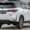 2026 Toyota Fortuner spied – based on new Hilux, heavy facelift with carryover body structure