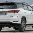 2026 Toyota Fortuner spied – based on new Hilux, heavy facelift with carryover body structure