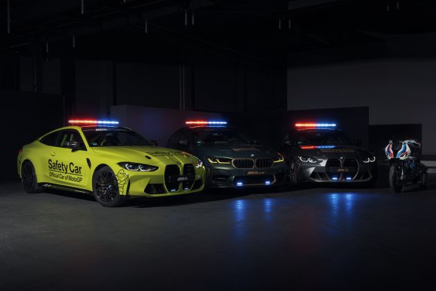 BMW debuts new safety car fleet for 2021 MotoGP