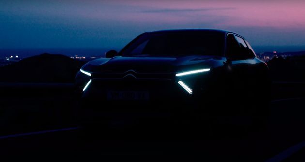 Citroen C5 dalam teaser, akan dilancarkan 12 April