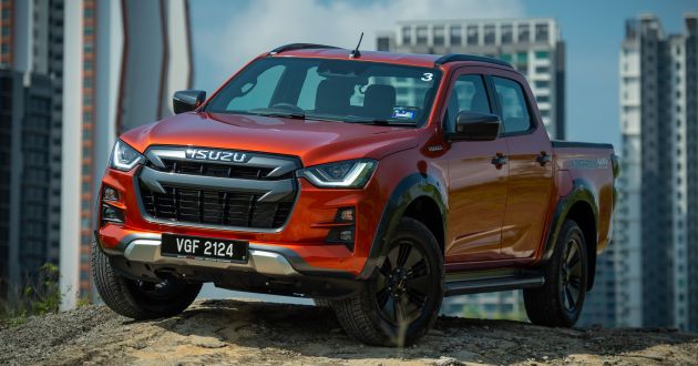 2021 Isuzu D-Max launched in Malaysia – CBU; seven variants; 1.9L, 3.0L turbodiesel mills; RM89k-RM142k