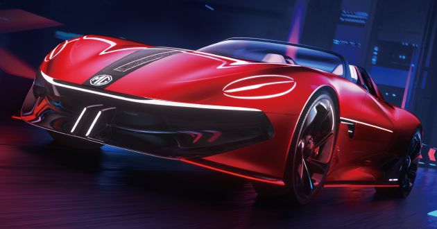 MG Cyberster concept unveiled, to debut at Shanghai – 0-100 km/h in under 3 seconds, over 800 km range!