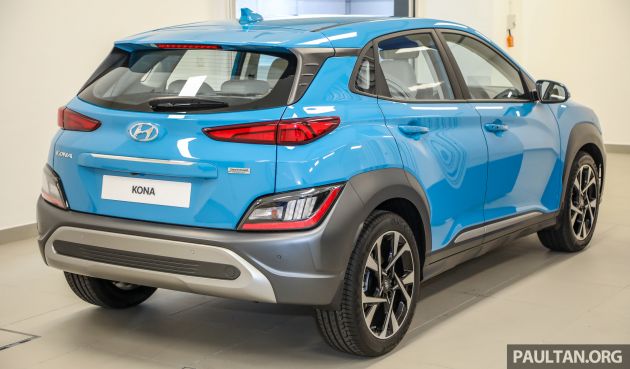 Hyundai Kona facelift launched in Malaysia – 2.0L NA CVT only, Active now with AEB, RM120k to RM137k