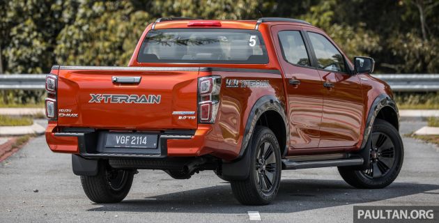 VIDEO: Isuzu D-Max 3.0L X-Terrain 4×4 AT di M’sia — varian paling tinggi, ADAS, kabin ala SUV; RM142k