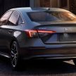 2022 Honda Civic Sedan makes its full debut – all-new styling; more powerful VTEC Turbo engine; updated kit