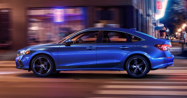 2022 Honda Civic Sedan makes its full debut – all-new styling; more powerful VTEC Turbo engine; updated kit