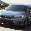 2022 Honda Civic Sedan makes its full debut – all-new styling; more powerful VTEC Turbo engine; updated kit