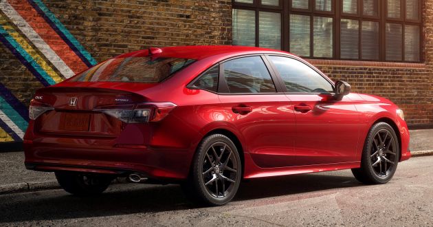 2022 Honda Civic Sedan makes its full debut – all-new styling; more powerful VTEC Turbo engine; updated kit