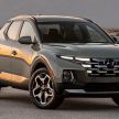 2022 Hyundai Santa Cruz finally revealed – smallest truck in the US looks cool, unibody, 2.5T with 8DCT