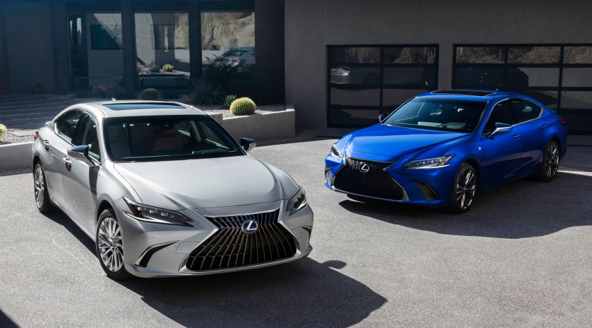 2022 Lexus ES facelift – under the skin tweaks for feel and comfort, now with touchscreen, expanded LSS+ 1283359