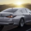 2022 Lexus ES facelift – under the skin tweaks for feel and comfort, now with touchscreen, expanded LSS+