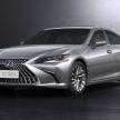 2022 Lexus ES facelift – under the skin tweaks for feel and comfort, now with touchscreen, expanded LSS+