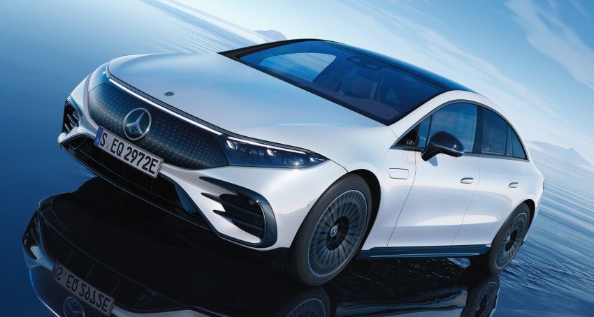 2022 Mercedes-Benz EQS flagship EV sedan debuts – two variants, up to 523 PS and 855 Nm, 770 km range 1280753