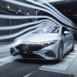 2022 Mercedes-Benz EQS flagship EV sedan debuts – two variants, up to 523 PS and 855 Nm, 770 km range
