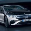 2022 Mercedes-Benz EQS flagship EV sedan debuts – two variants, up to 523 PS and 855 Nm, 770 km range