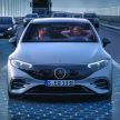2022 Mercedes-Benz EQS flagship EV sedan debuts – two variants, up to 523 PS and 855 Nm, 770 km range
