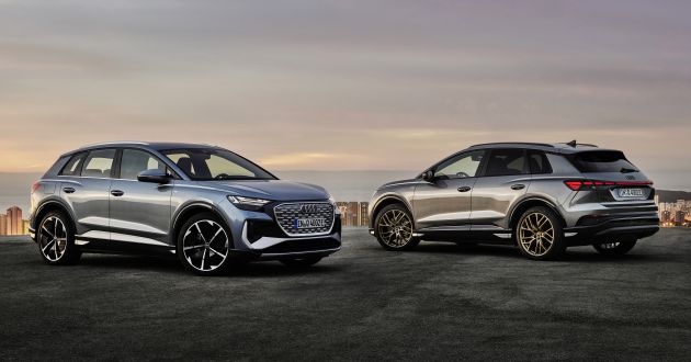 2021 Audi Q4 e-tron, Q4 Sportback e-tron debut – three powertrain variants, 299 PS & 460 Nm; 520 km range