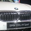 G28 BMW 3 Series LWB previewed in Malaysia – sole 330Li M Sport variant; CKD; from RM301k estimated