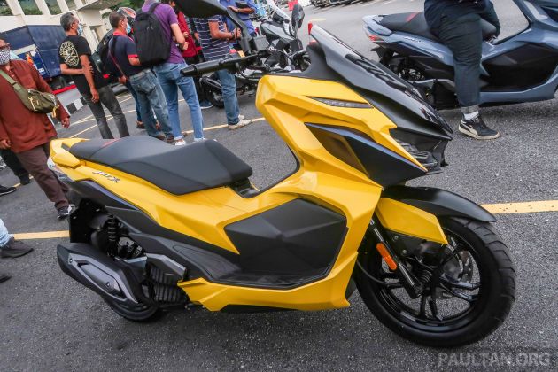 2021 SYM Jet X 150  Malaysian preview, expected in dealer showrooms in May, between RM8k and RM10k