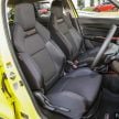 2021 Suzuki Swift Sport launched in Malaysia – 1.4L turbo, 140 hp, 230 Nm, 6AT-only, no manual, RM140k
