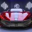 MG Cyberster EV debuts at Auto Shanghai 2023 – electric sports car to go on sale in Europe, UK in 2024