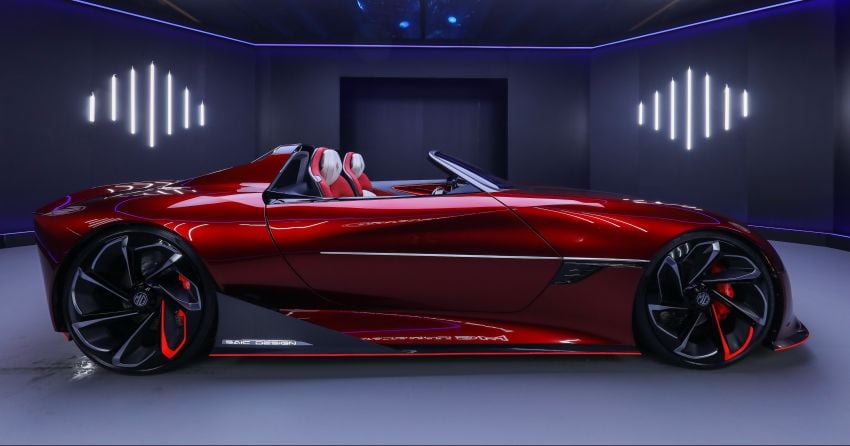 MG Cyberster electric sports car to enter production 1292953