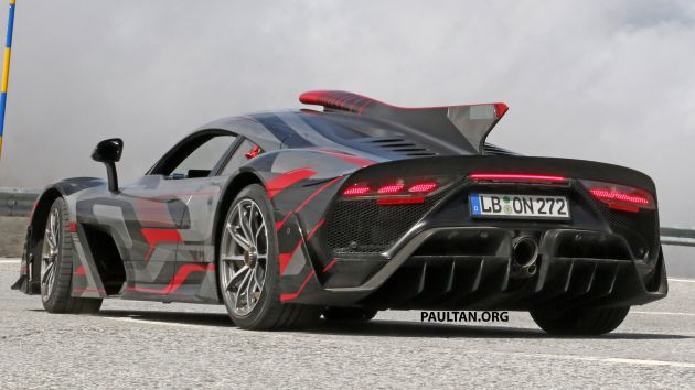 SPIED: Mercedes-AMG One edges closer to production