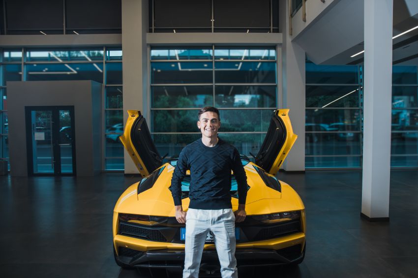 Juventus star striker Paulo Dybala buys a Lamborghini Aventador S Roadster to celebrate his 100th club goal 1295147