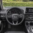 Honda Civic 2022 mula dijual di AS – bermula RM94k, 2.0L NA & 1.5L Turbo, standard dengan Honda Sensing