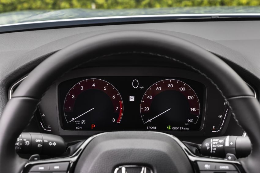Honda Civic 2022 mula dijual di AS – bermula RM94k, 2.0L NA & 1.5L Turbo, standard dengan Honda Sensing 1309400