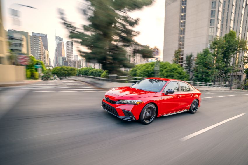 Honda Civic 2022 mula dijual di AS – bermula RM94k, 2.0L NA & 1.5L Turbo, standard dengan Honda Sensing 1309445