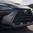 2022 Lexus NX officially revealed – second-gen SUV gets PHEV, 2.4 Turbo; new rear logo, interior concept