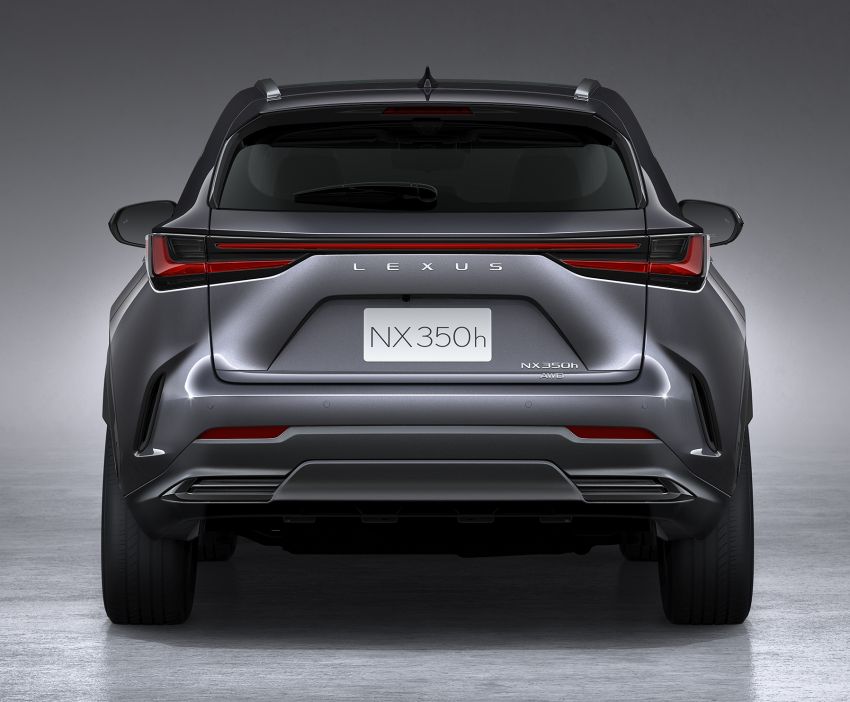 2022 Lexus NX officially revealed – second-gen SUV gets PHEV, 2.4 Turbo; new rear logo, interior concept 1306438